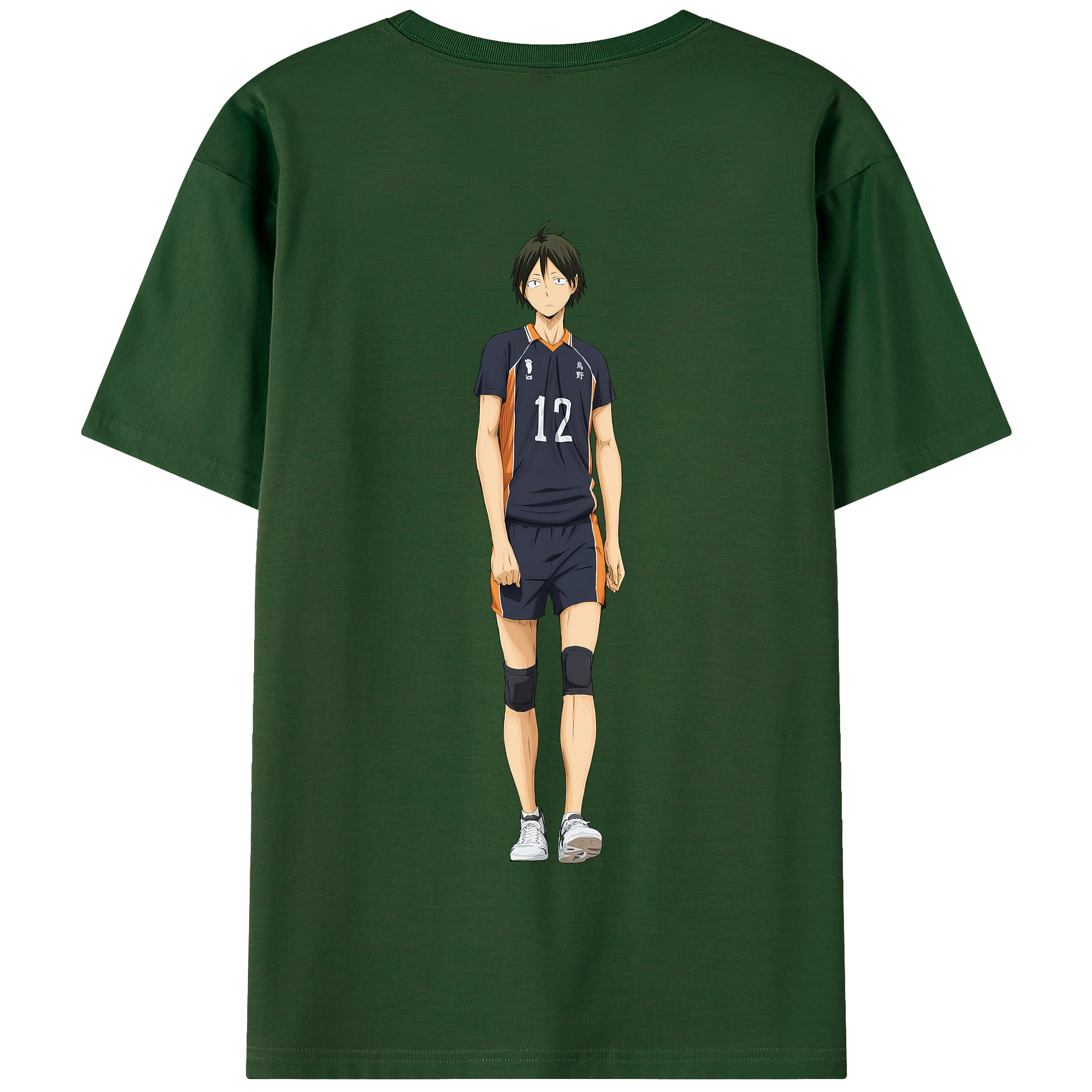（画像用） ハイキュー!! Haikyu!! 綿100％半袖Tシャツ（背面プリント）